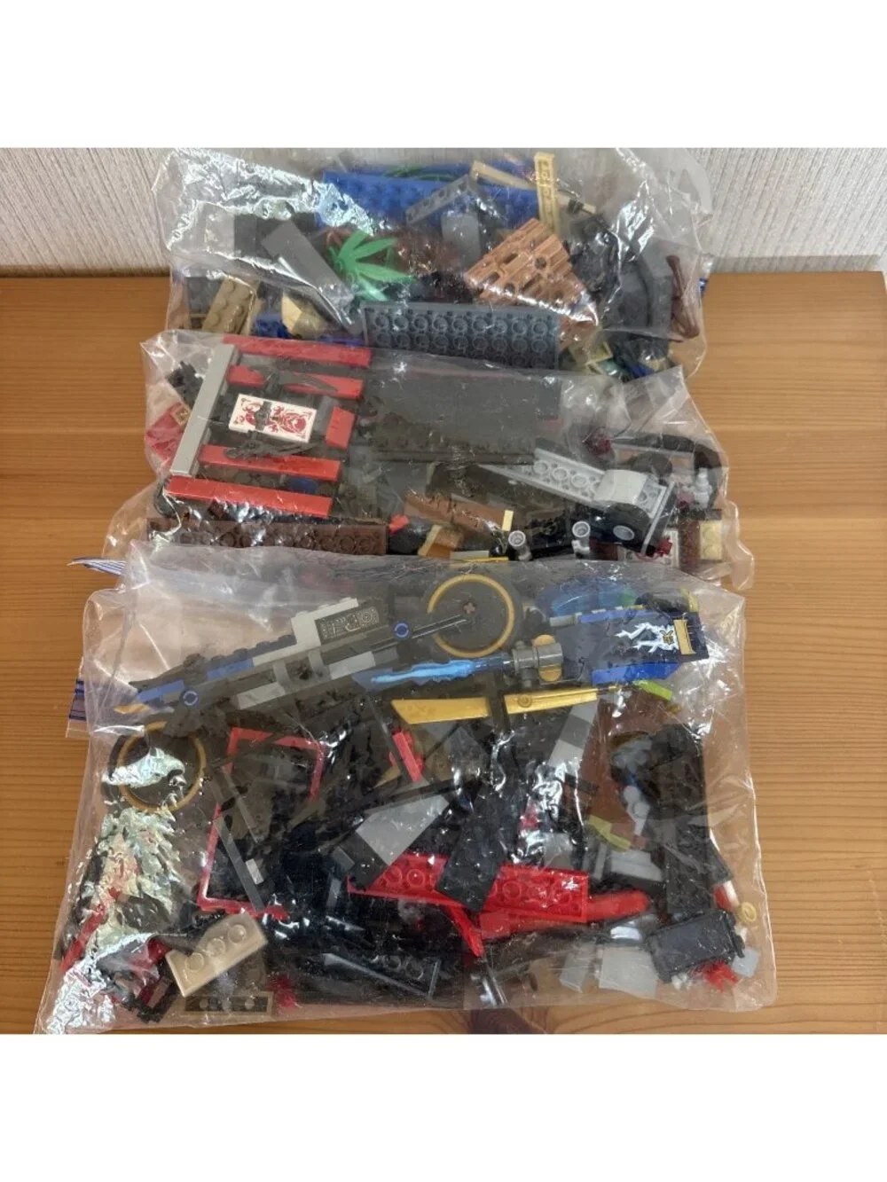 LEGO Loose Lot Ninjago City Police Island Jays Jet Mixed Bricks Bulk Piece Parts